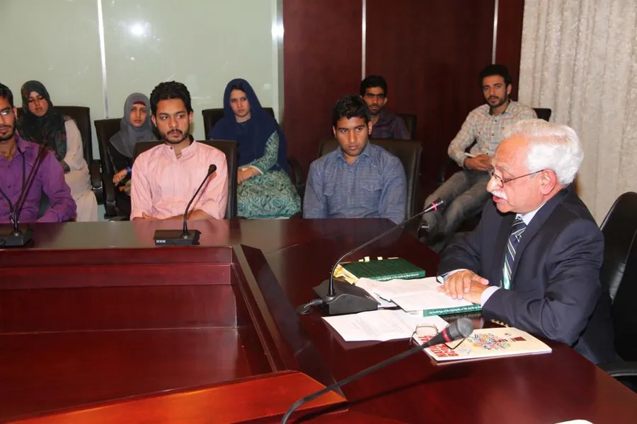 Introductory session at International Islamic University Islamabad - Dr. Badr Hashemi
